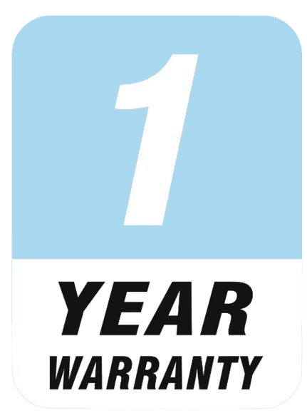 1-Year Warranty